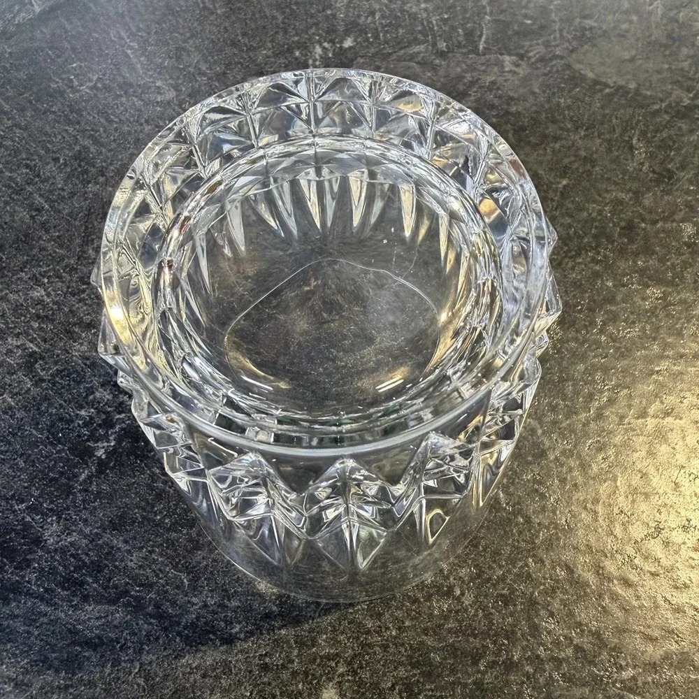 Cristal d'Arques Tuilleries Villandry Old Fashioned Whiskey Crystal Glass EUC